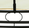 Gazebo-da-Giardino-Rotondo-con-Doppio-Tettuccio,-Cinghie-e-Tende,-Ø3.5x2.8m,-Bianco-84C-088CW