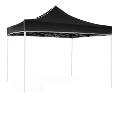 Telo di ricambio per tetto Gazebo pieghevole apertura a fisarmonica in tessuto Oxford 600D Nero