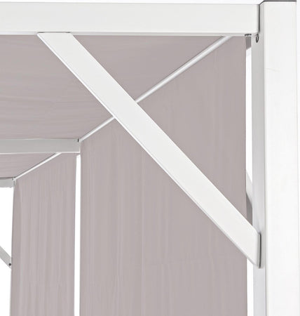Gazebo moderno per giardino e veranda, pergolato scorrevole di design 3x3 mt Giardino e giardinaggio/Arredamento da giardino e accessori/Ombrelloni tende e tettucci parasole/Gazebo Decor Space - Altamura, Commerciovirtuoso.it