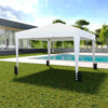 Gazebo-Pieghevole-Idrorepellente-3x3Mt-Da-Giardino-Con-4-Sacche-Per-Pesi-e-Sacca-per-Trasporto
