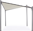 Gazebo Vela Gerba 3 X 3 Tortora in Acciaio Da Giardino Esterno Giardino e giardinaggio/Arredamento da giardino e accessori/Ombrelloni tende e tettucci parasole/Gazebo Decor Space - Altamura, Commerciovirtuoso.it