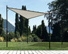 Gazebo Vela Gerba 3 X 3 Tortora in Acciaio Da Giardino Esterno Giardino e giardinaggio/Arredamento da giardino e accessori/Ombrelloni tende e tettucci parasole/Gazebo Decor Space - Altamura, Commerciovirtuoso.it