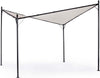 Gazebo Vela Gerba 3,5 X 3,5 Tortora in Acciaio Da Giardino Esterno Giardino e giardinaggio/Arredamento da giardino e accessori/Ombrelloni tende e tettucci parasole/Gazebo Decor Space - Altamura, Commerciovirtuoso.it