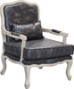 GAZZ---poltrona-vintage-in-ecopelle-Grigio-scuro-Milani-Home