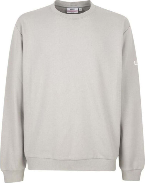 GCDS-FELPA-ESSENTIALS-CREWNECK-da-uomo