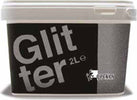 GECKOS--GLITTER-IDROPITTURA-DECORATIVA-EFFETTO-LUCCICANTE-BASE-ARGENTO-2-LT-GRIGIO-SASSO-N-6