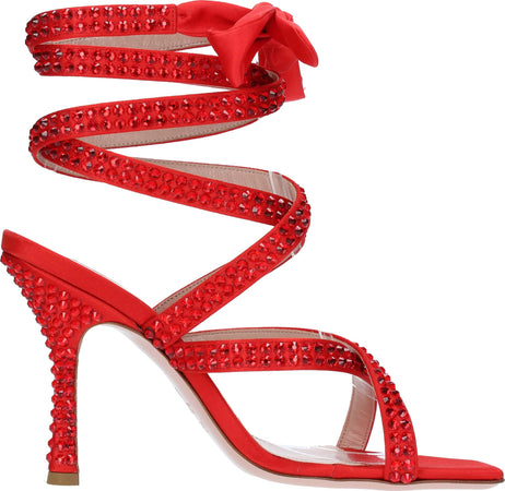 GEDEBE-Sandali-Rosso-da-donna