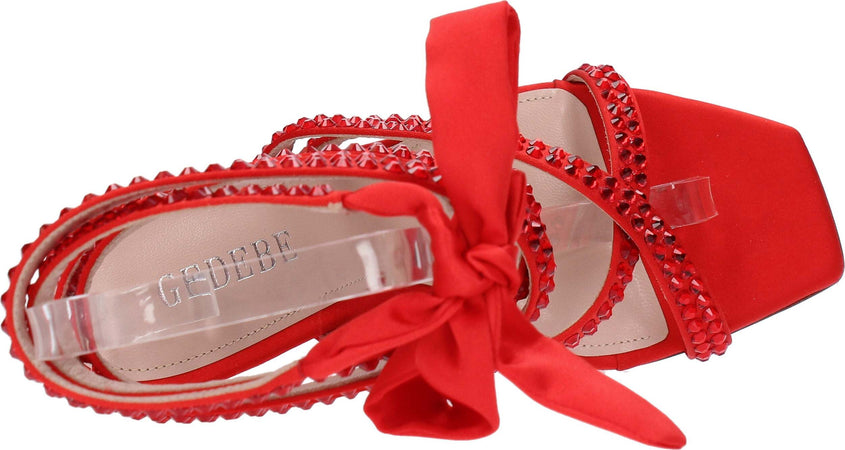 GEDEBE-Sandali-Rosso-da-donna
