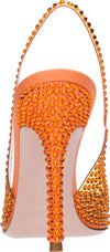 GEDEBE-Scarpe-con-Tacco-Arancio-da-donna