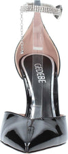 GEDEBE-Scarpe-con-Tacco-Nero-da-donna