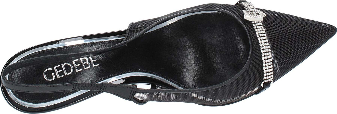 GEDEBE-Scarpe-con-Tacco-Nero-da-donna