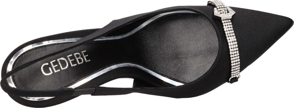 GEDEBE-Scarpe-con-Tacco-Nero-da-donna