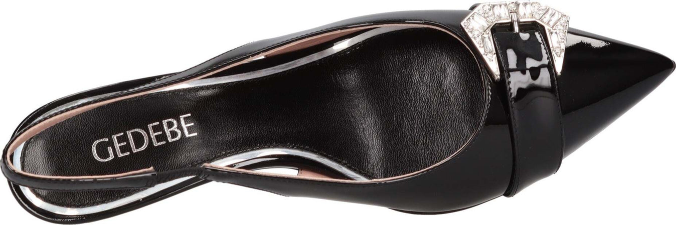 GEDEBE-Scarpe-con-Tacco-Nero-da-donna