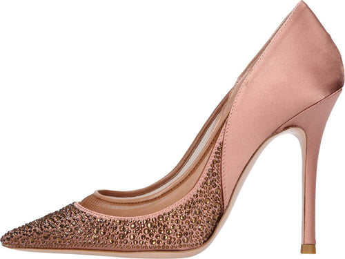 GEDEBE-Scarpe-con-Tacco-Rosa-da-donna