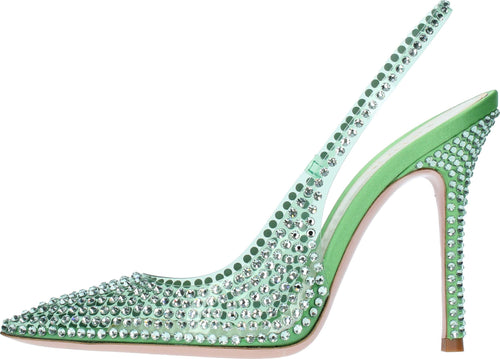 GEDEBE-Scarpe-con-Tacco-Verde-acqua-da-donna