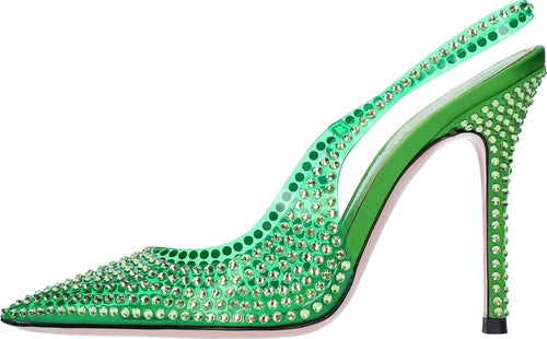 GEDEBE-Scarpe-con-Tacco-Verde-da-donna
