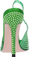GEDEBE-Scarpe-con-Tacco-Verde-da-donna