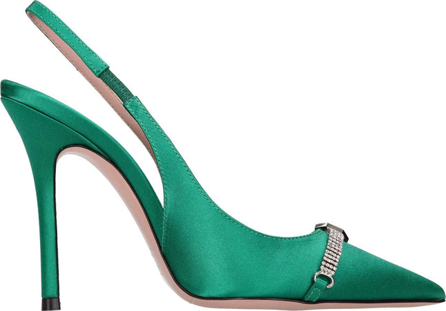 GEDEBE-Scarpe-con-Tacco-Verde-da-donna