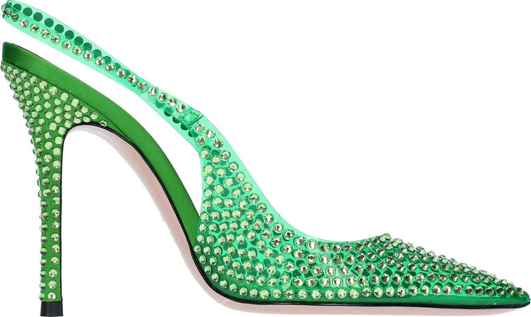 GEDEBE-Scarpe-con-Tacco-Verde-da-donna