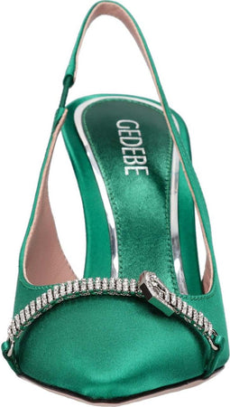 GEDEBE-Scarpe-con-Tacco-Verde-da-donna