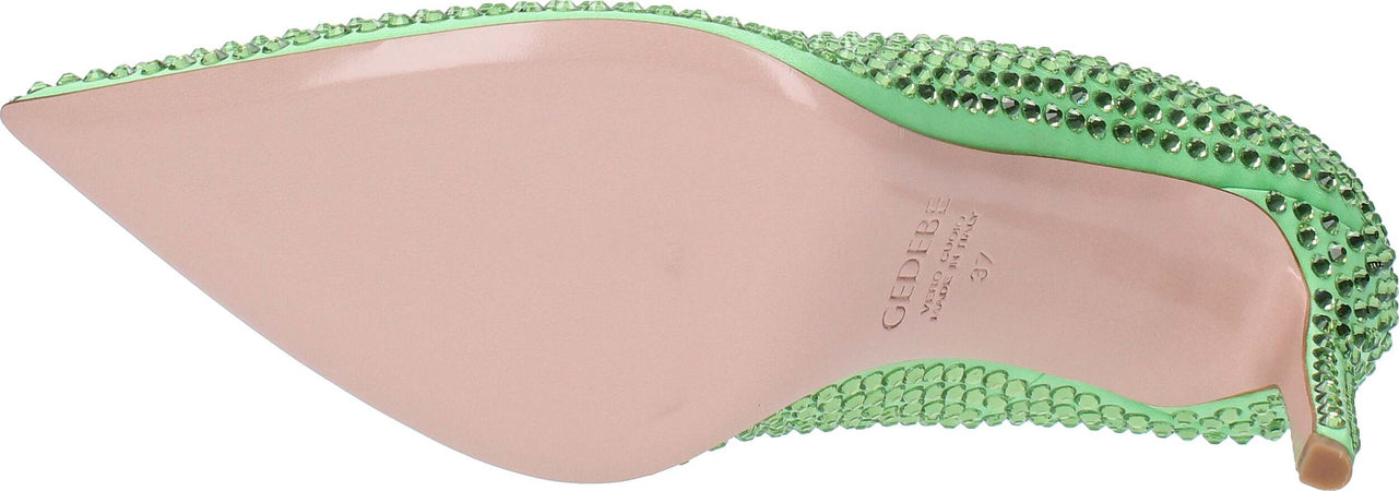 GEDEBE-Scarpe-con-Tacco-Verde-da-donna