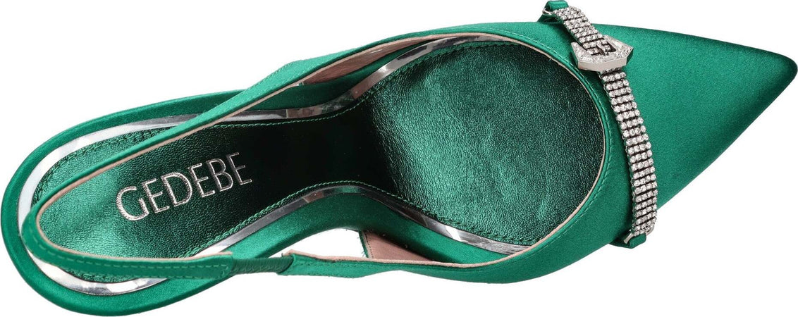 GEDEBE-Scarpe-con-Tacco-Verde-da-donna