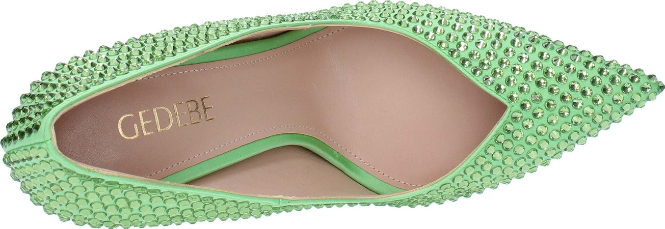 GEDEBE-Scarpe-con-Tacco-Verde-da-donna