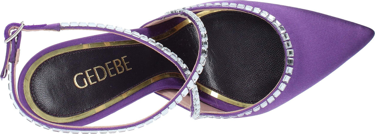 GEDEBE-Scarpe-con-Tacco-Viola-da-donna