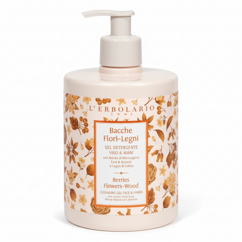 Gel Detergente Viso & Mani Bacche Fiori Legni 500ml