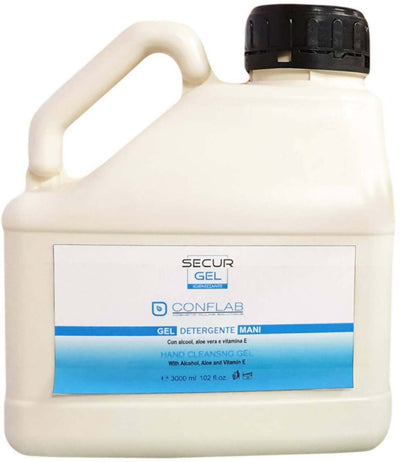 Gel Detergente Igienizzante Mani 3000 ml Con Alcool Al 70 % Vol Aloe E Vitamina E Igenizzante Mani Asciugatura Rapida Tanica Conflab