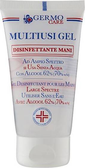 Gel Disinfettante Mani Multiusi GEL Sanificante Gel per mani GERMO Care ad ampio spettro 70% Alcol Casa e cucina/Detergenti e prodotti per la pulizia/Detergenti per la casa/Detergenti multiuso Salute e Prevenzione - Barletta, Commerciovirtuoso.it