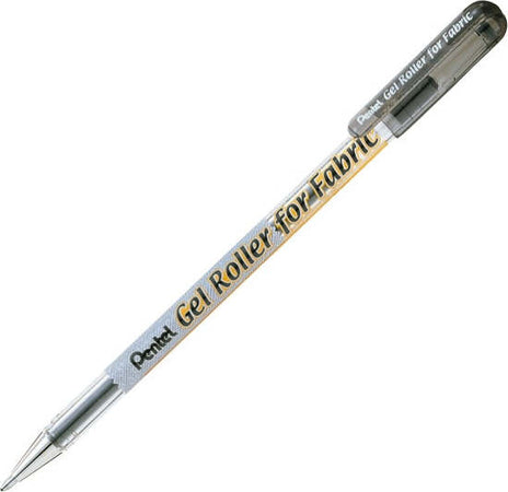 Gel Roller per tessuto - punta 1 00mm - nero - inchiostro permanente - Pentel [multipack] 12 pezzi Cancelleria e prodotti per ufficio/Penne matite scrittura e correzione/Marcatori ed evidenziatori/Pennarelli indelebili e marcatori Eurocartuccia - Pavullo, Commerciovirtuoso.it