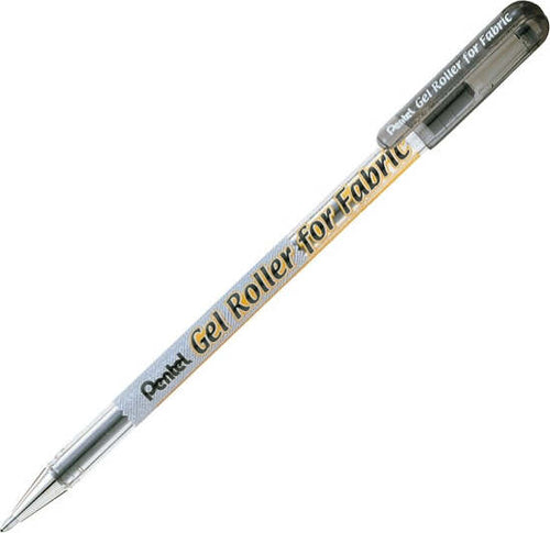 Gel Roller per tessuto - punta 1 00mm - nero - inchiostro permanente - Pentel [multipack] 12 pezzi Cancelleria e prodotti per ufficio/Penne matite scrittura e correzione/Marcatori ed evidenziatori/Pennarelli indelebili e marcatori Eurocartuccia - Pavullo, Commerciovirtuoso.it