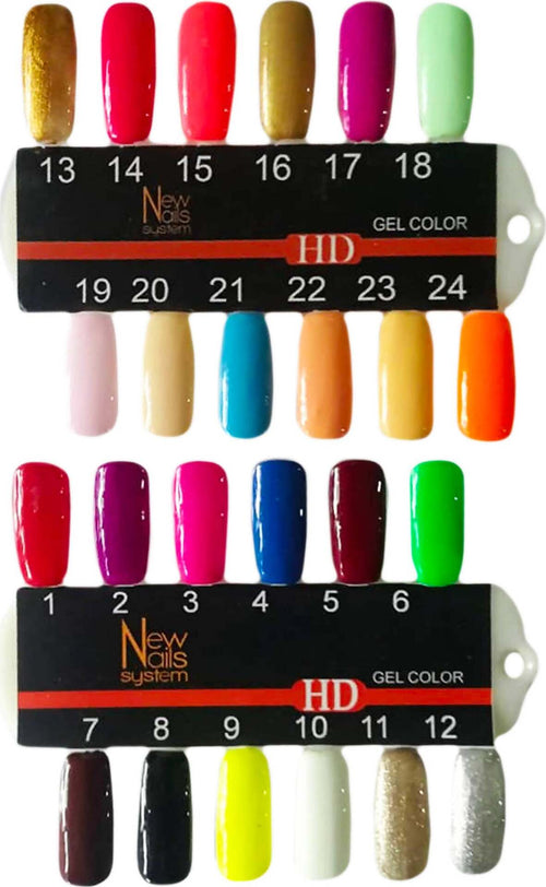 Gel Unghie UV LED Colorato 10gr. New Nails system Gel Per Unghie NAIL ART Effetto Acrilico HD Professionale Lunga Durata Effetto Birillante Bellezza e Make up Profumeria Chèri - Locri, Commerciovirtuoso.it