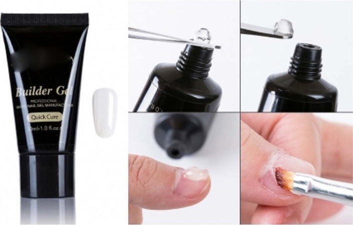 GEL UV LED POLY 30ML BIANCO CAMOUFLAGE FRENCH COSTRUTTORE RESINA UNGHIE NAIL ART Bellezza/Manicure e pedicure/Decorazioni per unghie/Smalti in gel Trade Shop italia - Napoli, Commerciovirtuoso.it