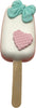 Gelato cremino finto da esposizione bianco con fiocco e cuore Casa e cucina/Teglie da forno e accessori per pasticceria/Accessori e utensili per pasticceria/Utensili decorativi/Torte e dolci finti Led Mall Home - Napoli, Commerciovirtuoso.it
