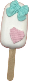 Gelato cremino finto da esposizione bianco con fiocco e cuore Casa e cucina/Teglie da forno e accessori per pasticceria/Accessori e utensili per pasticceria/Utensili decorativi/Torte e dolci finti Led Mall Home - Napoli, Commerciovirtuoso.it