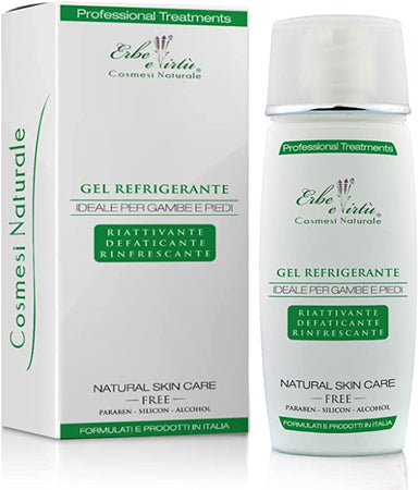Gel Refrigerante Gambe e Piedi Cristalli di Menta 100 ml