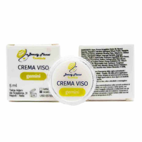 Gemini 3days Crema Viso Beauty Planet Institute Crema Viso Mini Size 5 Ml per Stimolazione Rinnovo Cellulare