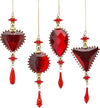 Gemma a pendaglio natalizio rosso, pallina per albero di natale h 19 cm Casa e cucina/Decorazioni per interni/Addobbi e decorazioni per ricorrenze/Decorazioni natalizie/Addobbi e decorazioni/Palle e palline MagiediNatale.it - Altamura, Commerciovirtuoso.it