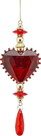 Gemma a pendaglio natalizio rosso, pallina per albero di natale h 19 cm Casa e cucina/Decorazioni per interni/Addobbi e decorazioni per ricorrenze/Decorazioni natalizie/Addobbi e decorazioni/Palle e palline MagiediNatale.it - Altamura, Commerciovirtuoso.it