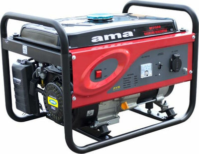 Generatore a benzina Ama monofase con AVR da 196cc 2,8kW