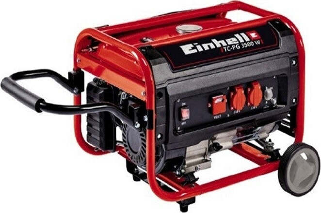 Generatore Di Corrente Benzina Einhell 3,1 Kw Tc-pg 3500 W Motore 208 Cc Fai da te/Attrezzi elettrici da giardinaggio/Generatori e alimentatori portatili/Generatori Trade Shop italia - Napoli, Commerciovirtuoso.it