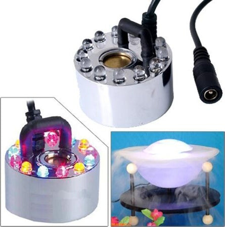 GENERATORE NEBBIA MM-32 LAMPADA A LED MULTICOLOR PER ACQUARIO RGB 12 LED Prodotti per animali domestici/Pesci e animali d'acqua/Arredo per acquario/Oggetti Trade Shop italia - Napoli, Commerciovirtuoso.it