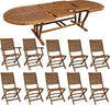 GENIUS---set-tavolo-da-giardino-allungabile-200/300x110-compreso-di-8-sedie-e-2-poltrone-in-legno-massiccio-di-acacia-Marrone-Milani-Home