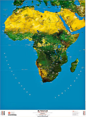 GEOGRAMMA---MAPPA-AFRICA-CARTA-SATELLITARE-136,5X100-CM