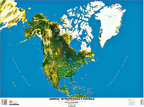 GEOGRAMMA---MAPPA-AMERICA-SETTENTRIONALE-E-CENTRALE-CARTA-SATELLITARE-70X100-CM-scala-1:22.000.000