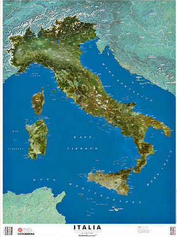 GEOGRAMMA---MAPPA-ITALIA-CARTA-SATELLITARE-70X100CM-scala-1:1.550.000