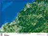 GEOGRAMMA---MAPPA-LE-COSTE-SARDE-LA-COSTA-SETTENTRIONALE-CARTA-SATELLITARE-66X97CM-scala-1:65.000