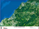 GEOGRAMMA---MAPPA-LE-COSTE-SARDE-LA-COSTA-SETTENTRIONALE-CARTA-SATELLITARE-66X97CM-scala-1:65.000